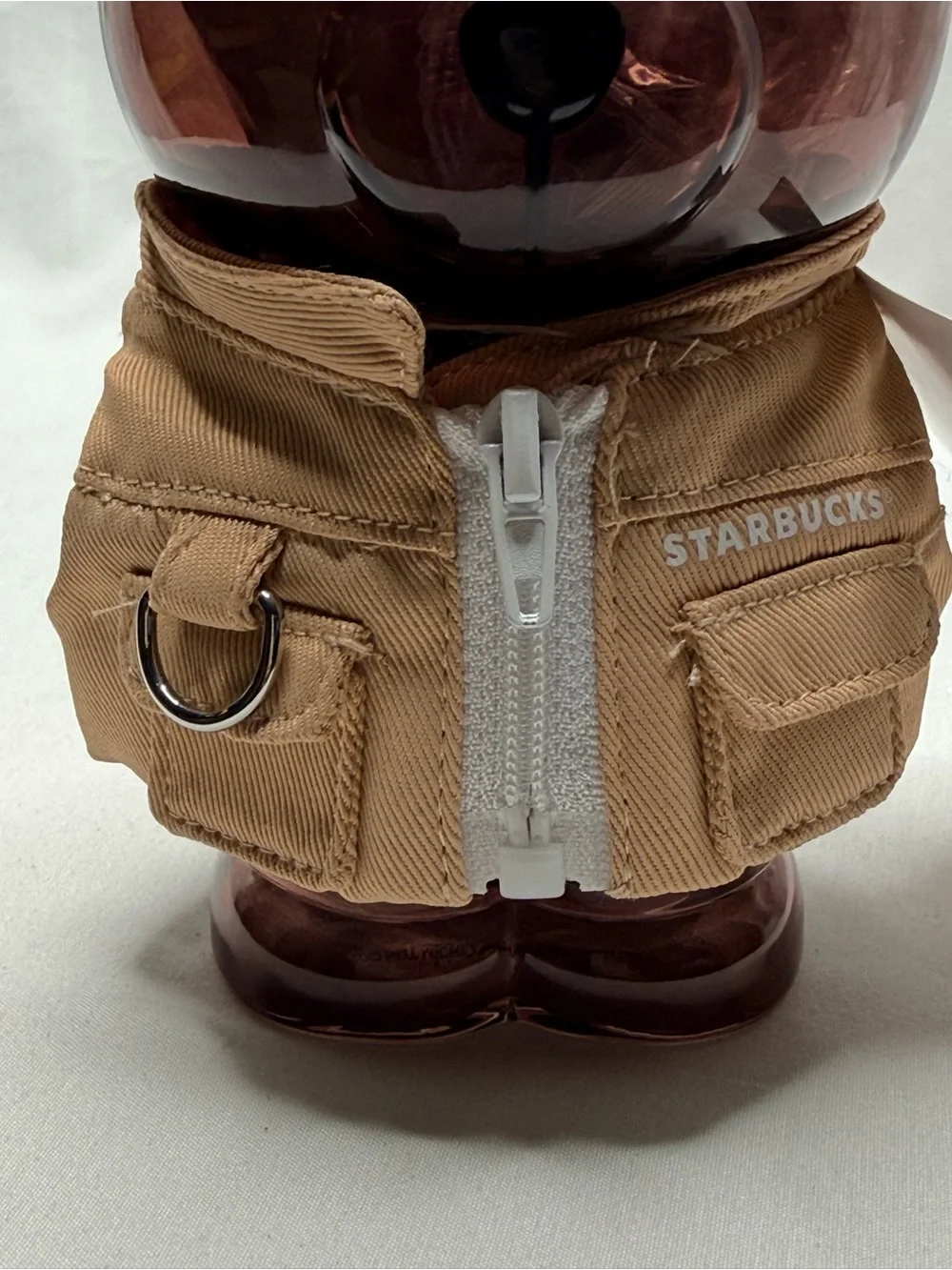 Starbucks Shanghai 2026 Bearista Bear Glass Cup - NWT Rare Asia Exclusive